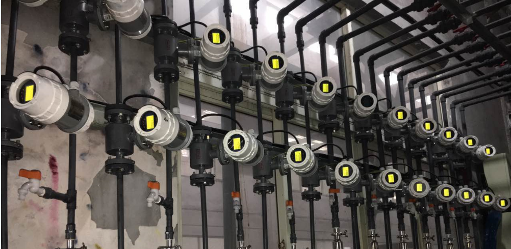 米科電磁流量計應用在常州伊思達現場 米科電磁流量計應用在常州伊思達現場