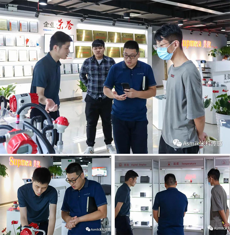 花西子研發部門的魏工和鄭工到訪米科 花西子研發部門的魏工和鄭工到訪米科