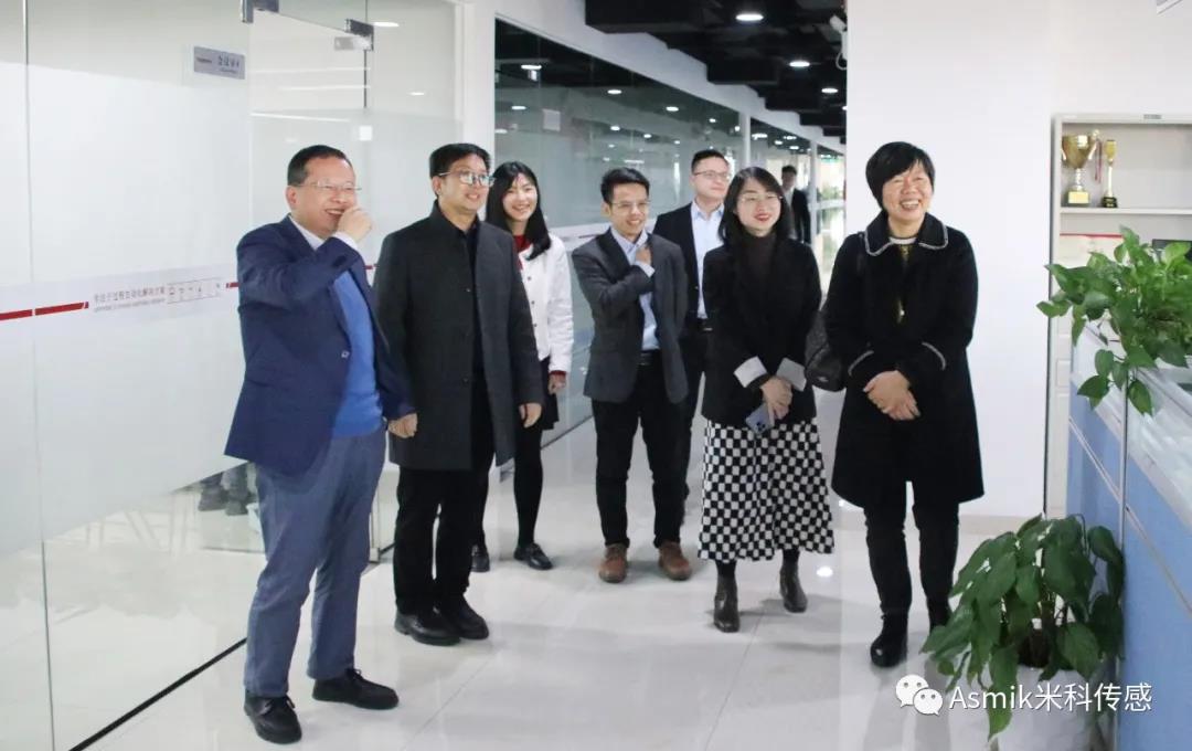 浙江水利水電學院領導到訪米科